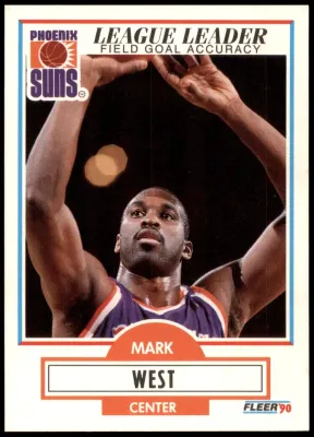 Mark West #153 1990-91 Fleer