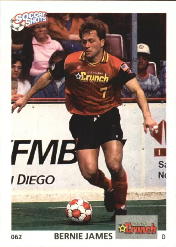 1991 Soccer Shots MSL #62 Bernie James