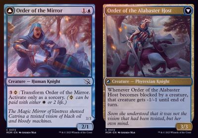 Order of the Mirror // Order of the Alabaster Host 0072 - Foil
March of the Machine Foil Singles