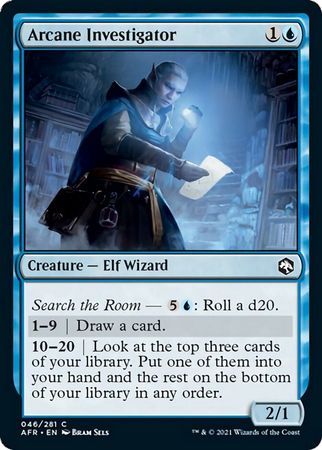 Arcane Investigator 046/281 - Adventures in the Forgotten Realms Singles