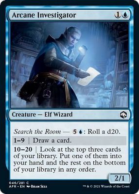 Arcane Investigator 046/281 - Adventures in the Forgotten Realms Singles