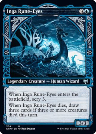 Inga Rune-Eyes 304 - Showcase
Kaldheim Collector Booster Singles (Español)