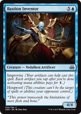 Bastion Inventor 030/184 - Aether Revolt Singles