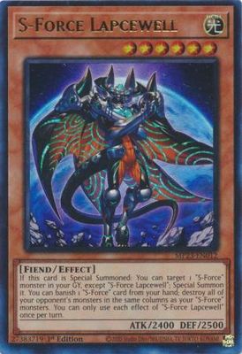 S-Force Lapcewell - MP23-EN012 - Ultra Rare 1st Edition Mega Tin 2023 Dueling Heroes Singles