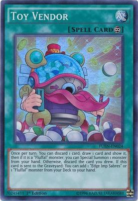 Toy Vendor - FUEN-EN024 - Super Rare 1st Edition
Fusion Enforcers 1st Edition Singles