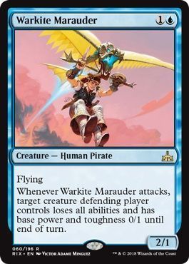 Warkite Marauder 060/196
Rivals of Ixalan Singles