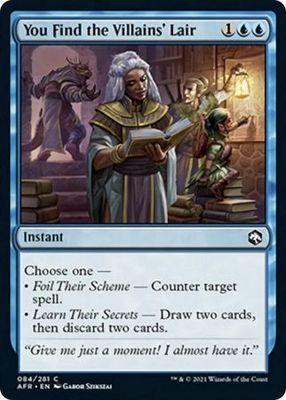 You Find the Villains&#39; Lair 084/281 - Adventures in the Forgotten Realms Singles