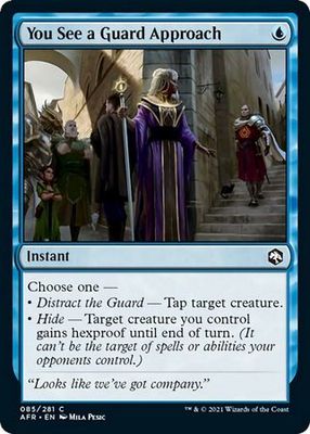 You See a Guard Approach 085/281 Adventures in the Forgotten Realms Singles