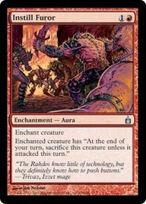 Instill Furor 134/306 Ravnica Singles(Español)