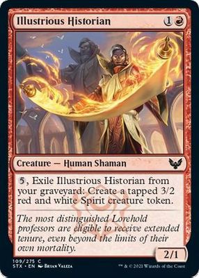 Illustrious Historian 109/275 Strixhaven: School of Mages Singles