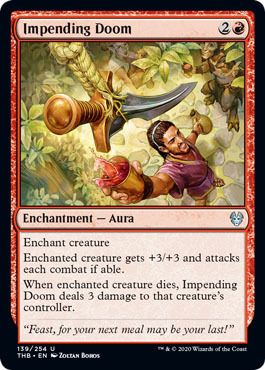 Impending Doom 139/254 - Theros: Beyond Death Singles (Español)