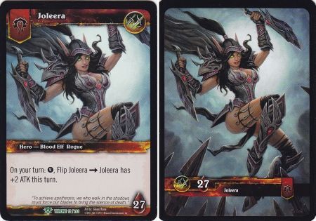 Joleera - Epic Box Foil - Throne 17/263 World of Warcraft Promo Singles