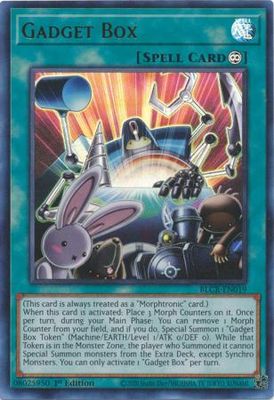 SH Gadget Box - BLCR-EN019 - Ultra Rare 1st Edition Battles of Legend: Crystal Revenge 1st Edition Singles