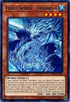 Tenyi Spirit - Shthana - RIRA-EN013 - Rare 1st Edition Rising Rampage [RIRA] 1st Edition Singles (espanol)