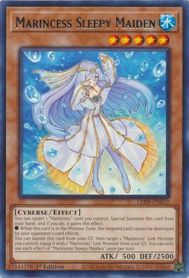 Marincess Sleepy Maiden - LED9-EN032 - Rare 1st Edition Legendary Duelists: Duels from the Deep 1st Edition Singles