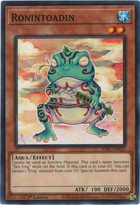 Ronintoadin - SDFC-EN023 - Common 1st Edition Freezing Chains 1st Edition Singles