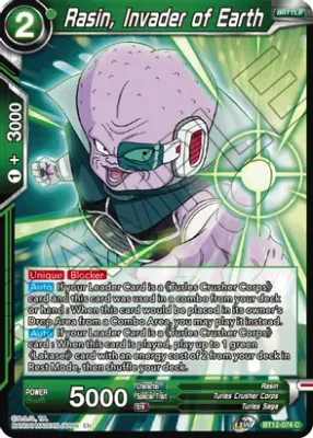 Rasin, Invader of Earth - Vicious Rejuvenation (DBS-B12)
Vicious Rejuvenation Foil