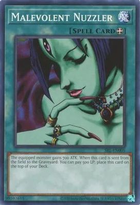 Malevolent Nuzzler - SRL-EN005 - Common Unlimited (25th Reprint) Spell Ruler 25th Anniversary Singles