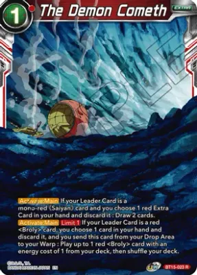 The Demon Cometh - Saiyan Showdown (DBS-B15) Saiyan Showdown Foil