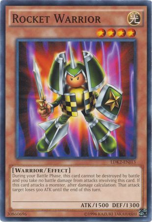 Rocket Warrior - LDK2-ENJ13 - Common Unlimited Legendary Decks II - Joey Unlimited Singles