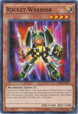 Rocket Warrior - LDK2-ENJ13 - Common Unlimited Legendary Decks II - Joey Unlimited Singles