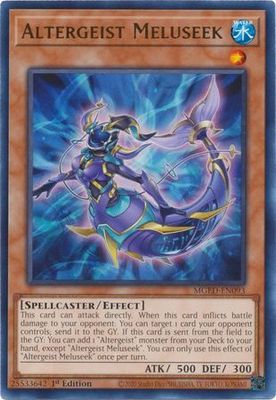 Altergeist Meluseek - MGED-EN093 - Rare 1st Edition Maximum Gold El Dorado 1st Edition Singles (espanol)