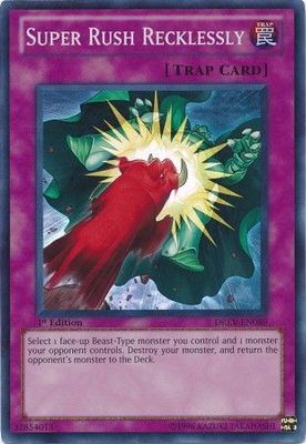 Super Rush Recklessly - DREV-EN089 - Super Rare 1st Edition
Duelist Revolution 1st Edition Singles