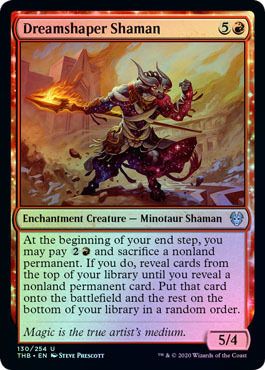 Dreamshaper Shaman 130/254 - Foil Theros: Beyond Death Foil Singles