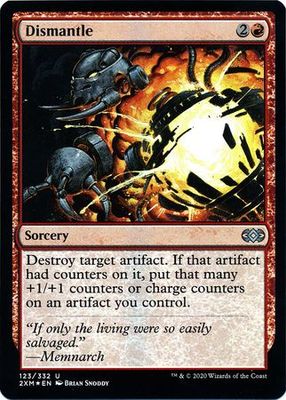Dismantle 123/332 - Foil
Double Masters Foil Singles