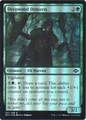 Deepwood Denizen 155/303 - Foil Modern Horizons 2 Foil Singles