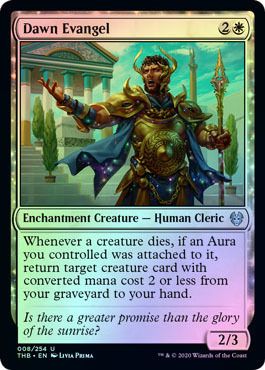 Dawn Evangel 008/254 - Foil Theros: Beyond Death Foil Singles