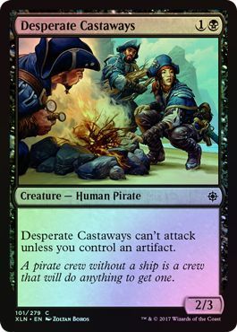Desperate Castaways 101/279 - Foil Ixalan Foil Singles