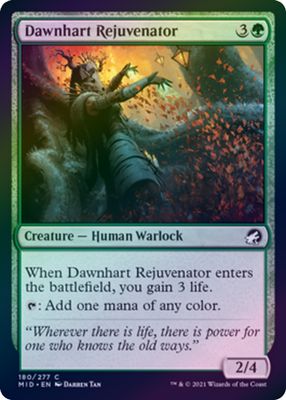 Dawnhart Rejuvenator 180/277 - Foil
Innistrad: Midnight Hunt Foil Singles