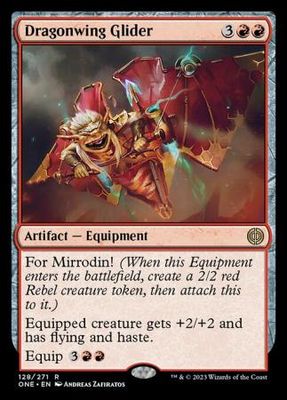 Dragonwing Glider 128/271 Phyrexia All Will Be One Singles