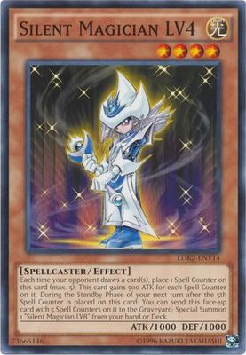 Silent Magician LV4 - LDK2-ENY14 - Common Unlimited Legendary Decks II - Yugi Unlimited Singles