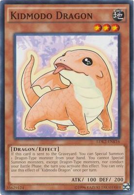 Kidmodo Dragon - LDK2-ENK16 - Common Unlimited
Legendary Decks II - Kaiba Unlimited Singles