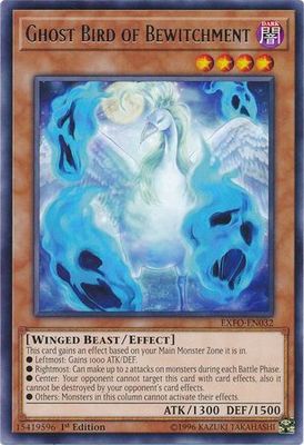 Ghost Bird of Bewitchment - EXFO-EN032 - Rare 1st Edition Extreme Force [EXFO] 1st Edition Singles (español)