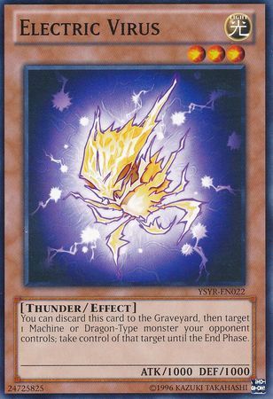 SJ Electric Virus - YSYR-EN022 - Common Unlimited
Starter Deck: Yugi Reloaded Unlimited Singles