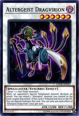 Altergeist Dragvirion - DANE-EN033 - Common Unlimited Dark Neostorm Unlimited Singles