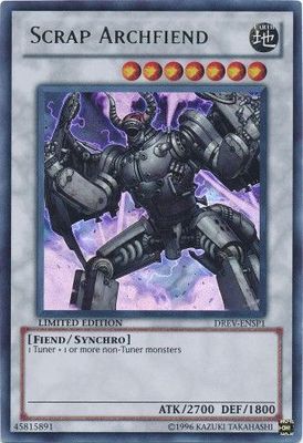 Scrap Archfiend - DREV-ENSP1 - Ultra Rare
Yu-Gi-Oh! Promo Cards(español)