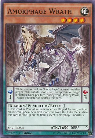 Amorphage Wrath - SHVI-EN028 - Common 1st Edition
Shining Victories 1st Edition Singles