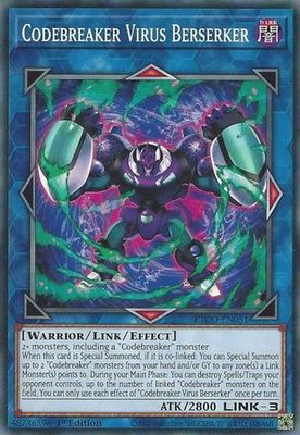 Codebreaker Virus Berserker - ETCO-EN051 - Common 1st Edition Eternity Code 1st Edition Singles