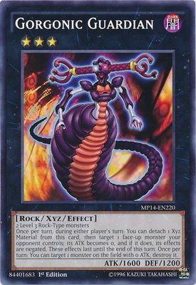 Gorgonic Guardian - MP14-EN220 - Common 1st Edition Yu-Gi-Oh! 2014 Mega-Tins Singles