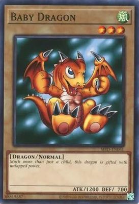Baby Dragon - MRD-EN061 - Common Unlimited (25th Reprint) Metal Raiders 25th Anniversary Singles