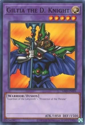 Giltia the D. Knight - MRD-EN094 - Common Unlimited (25th Reprint) Metal Raiders 25th Anniversary Singles