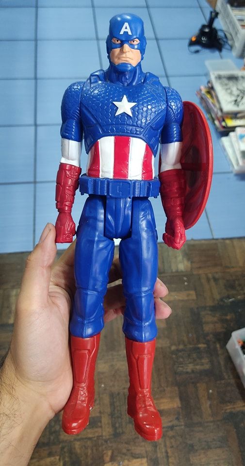 SJ Capitan America Figura 10 Pulgadas