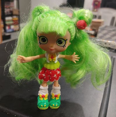 TS Shopkins Figura Pelo Verde