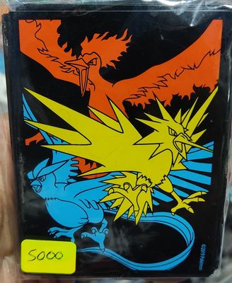SJ Moltres Zapdos Articuno Sleeves Pokemon TCG