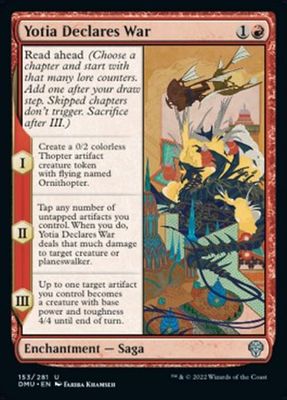 Yotia Declares War 153/281 - Dominaria United Singles