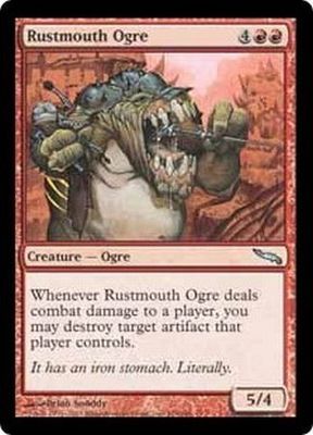 Rustmouth Ogre Mirrodin Singles